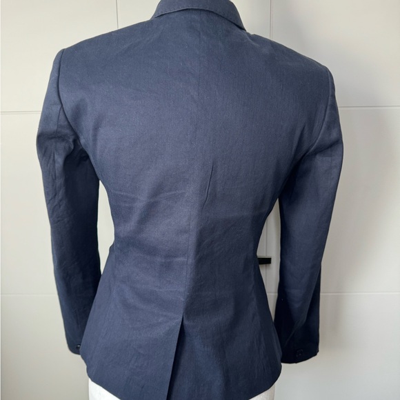 Brooks Brothers Navy Linen Blend Blazer - Picture 4 of 4